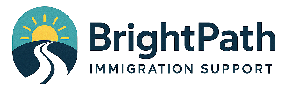 BrightPath Immigration Support Logo